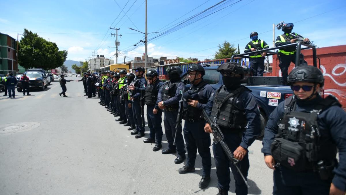 El dispositivo de seguridad en Jaltenco busca disminuir la incidencia delictiva e investigar delitos de alto impacto en el municipio. | Foto: Especial