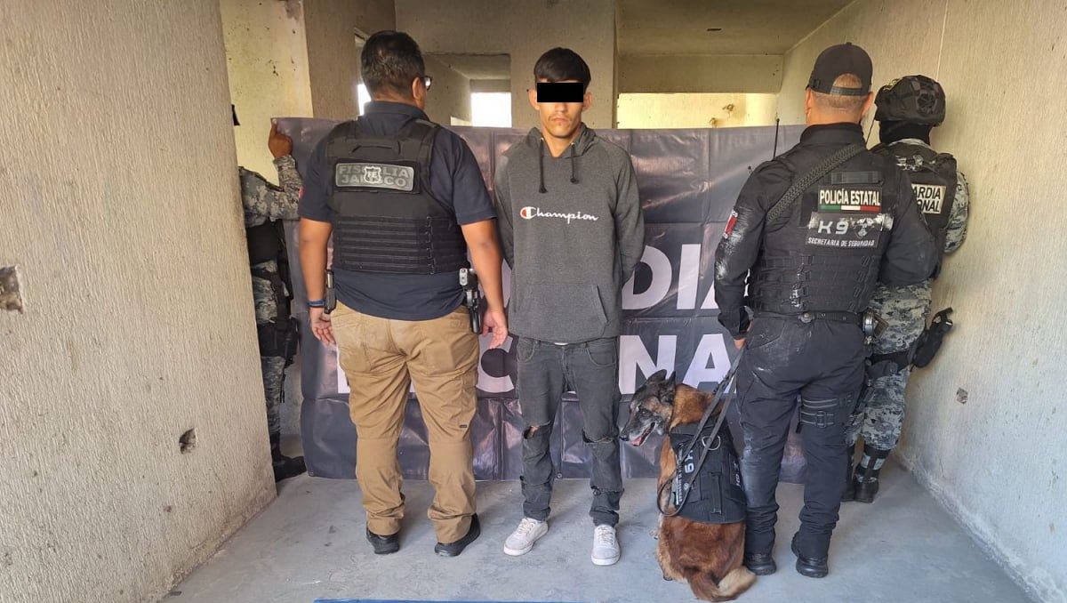 El detenido será vinculado a proceso tras el cateo. (Cortesía)