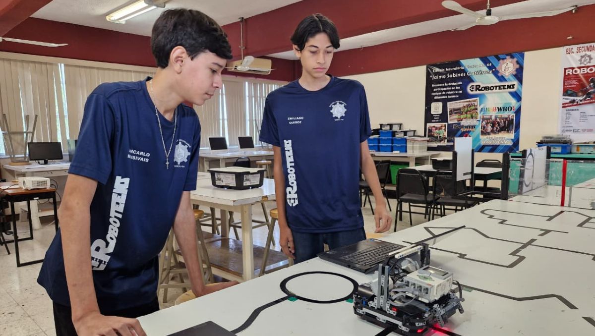 Los estudiantes participarán en la categoría "rescue line". | Orlando Maldonado