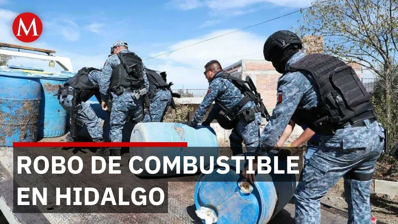 Hidalgo: FGR detiene tráfico de combustible con aseguramiento de 7 mil litros