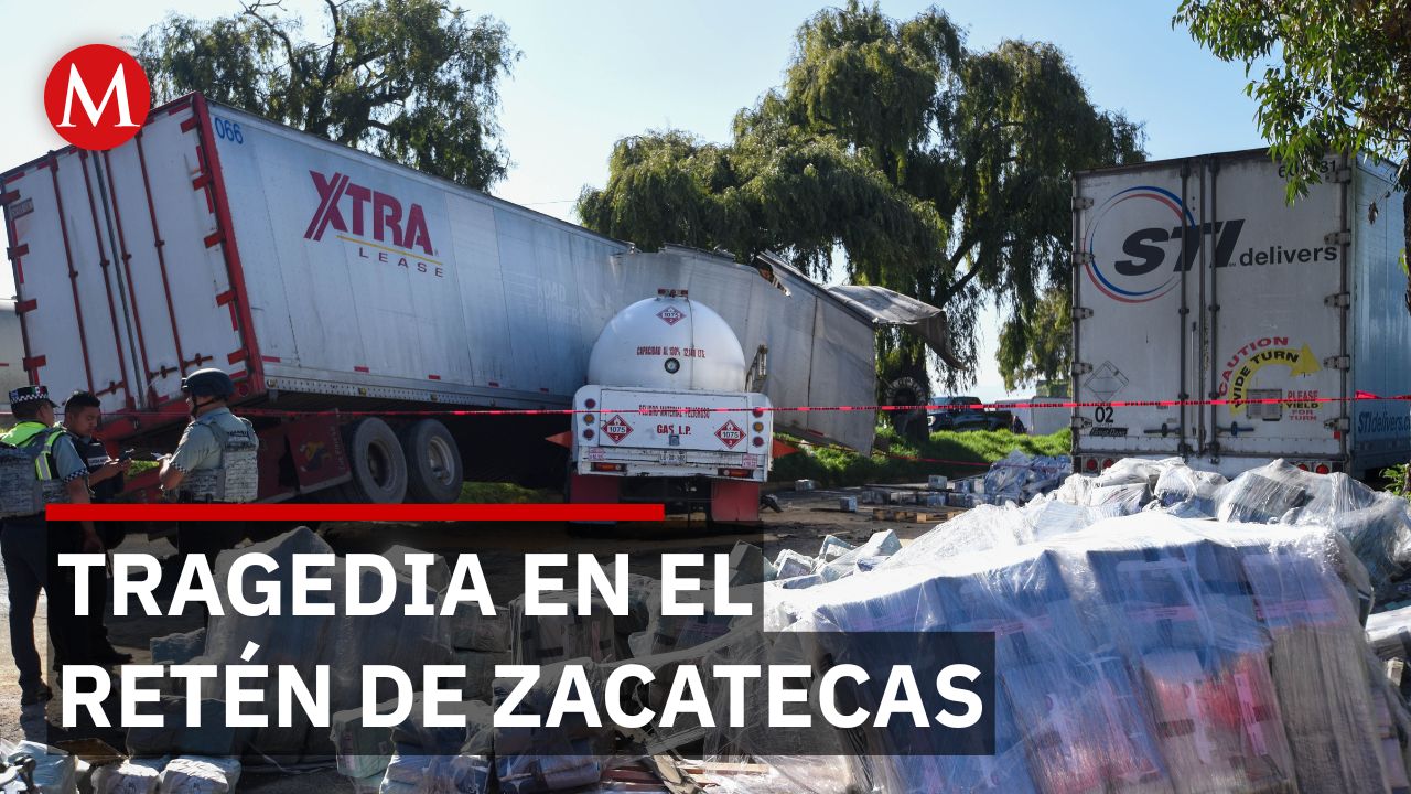 Investigan si falla mecánica, descuido o una acción intencional causó choque en retén de Zacatecas