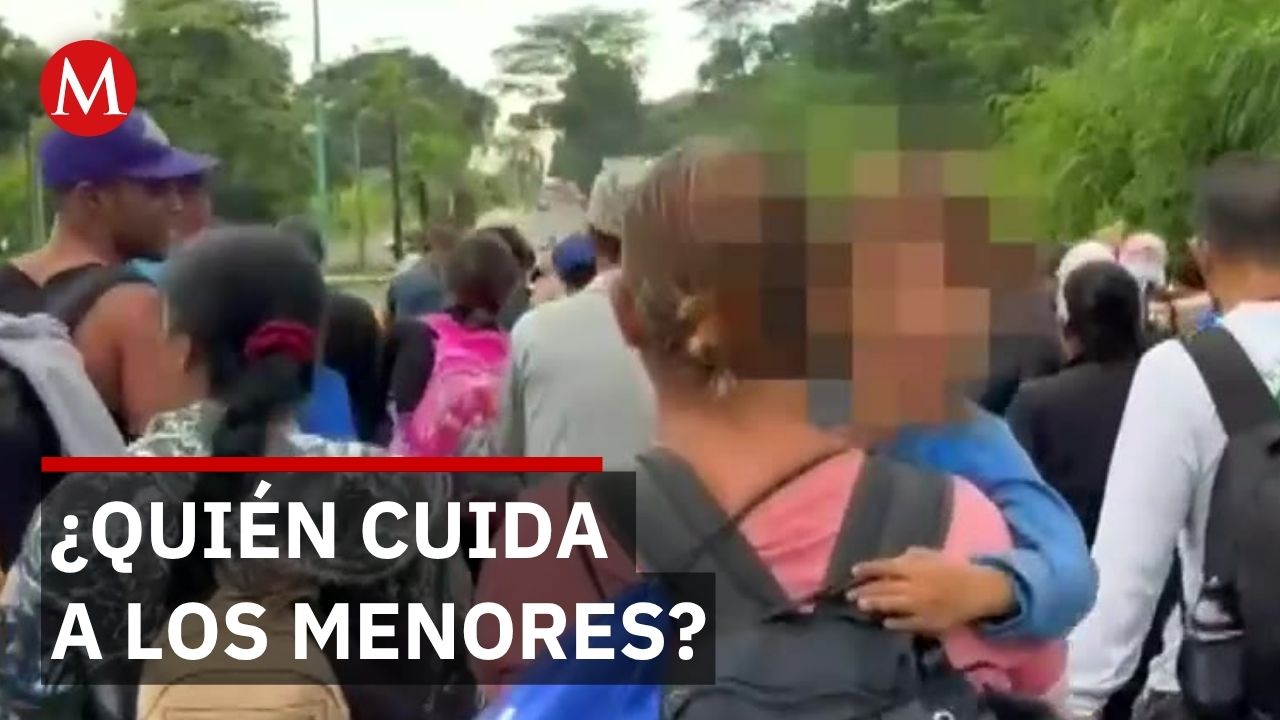Menores migrantes en Chiapas sufren el doble de dolor y abandono en la frontera sur
