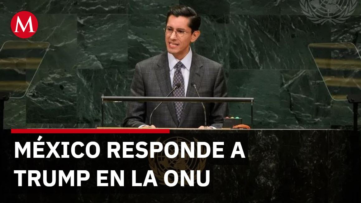 México defiende soberanía en ONU ante acusaciones de Trump sobre narcotráfico