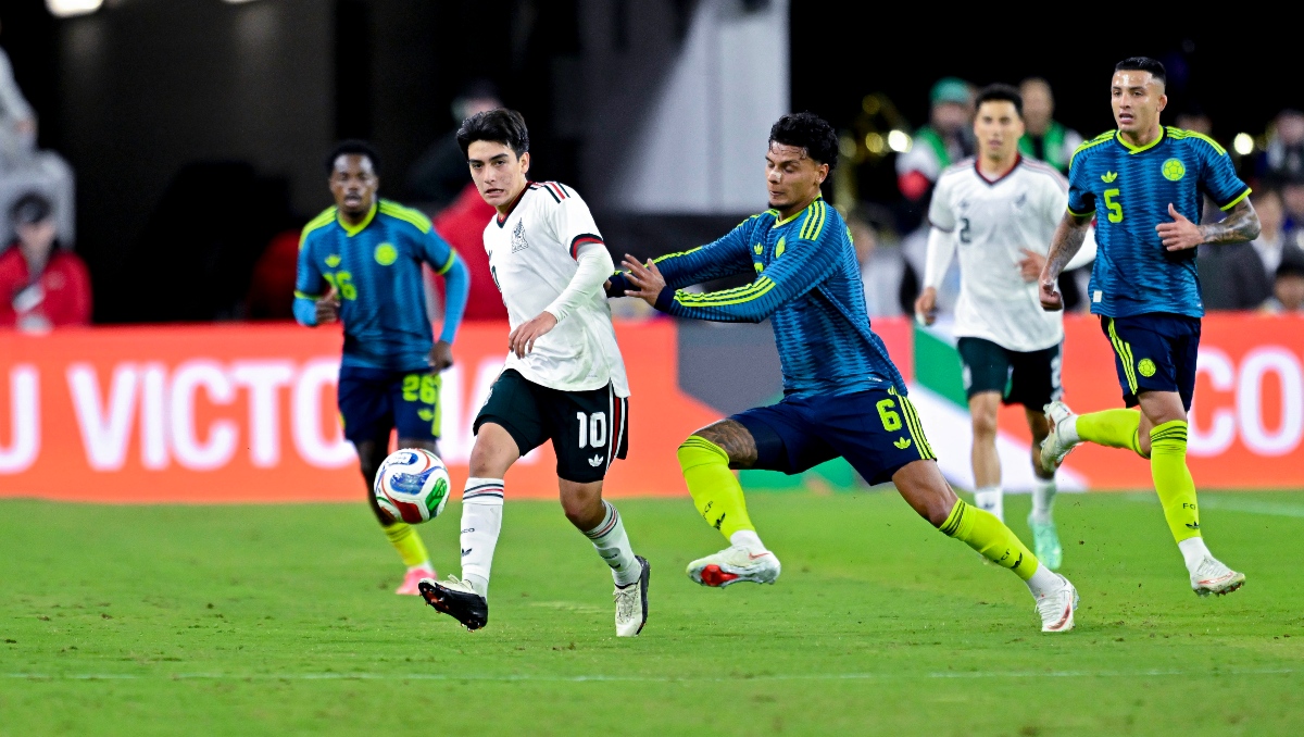México vs Colombia en partido amistoso de Fecha FIFA (Imago7)