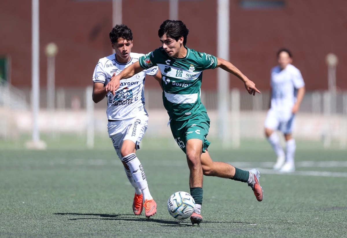 Santos Laguna vence al Pachuca en Sub 21 y Sub 19. | Foto: cortesía Club Santos.