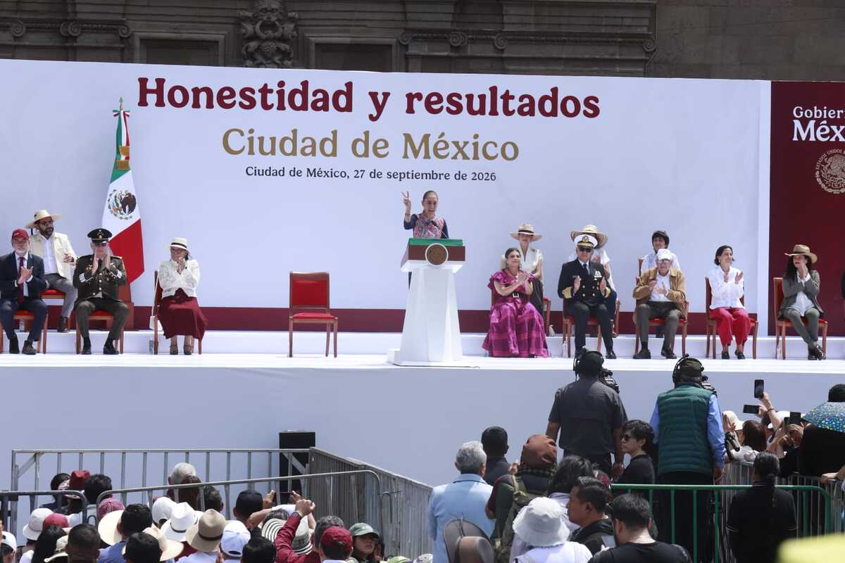 Así fue el cierre de la gira de la presidenta Claudia Sheinbaum | Juan Carlos Bautista