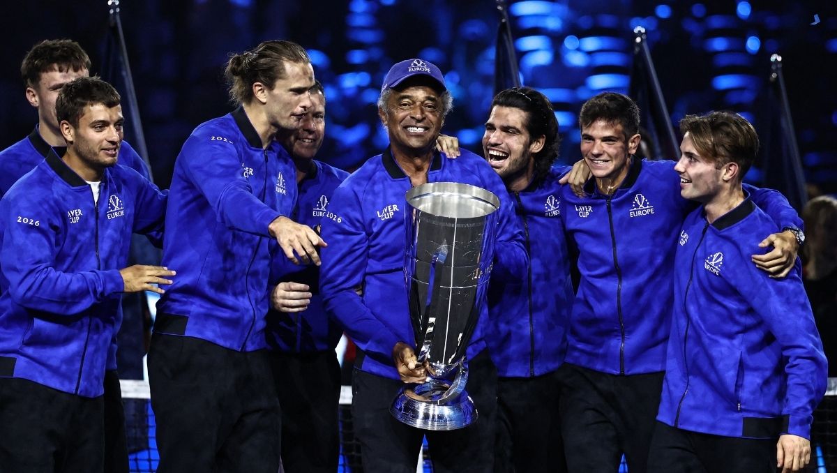 Equipo de Europa es campeón de la Laver Cup tras vencer al Resto del Mundo (AFP)