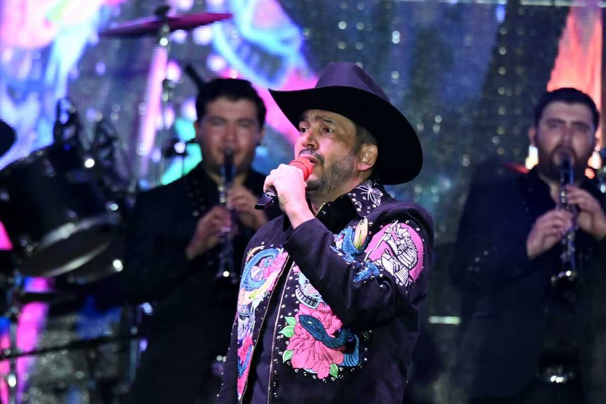 Luis Ángel "El Flaco" se presentó en la Feria de Torreón junto a Julio Preciado. | Foto: Roberto Amaya