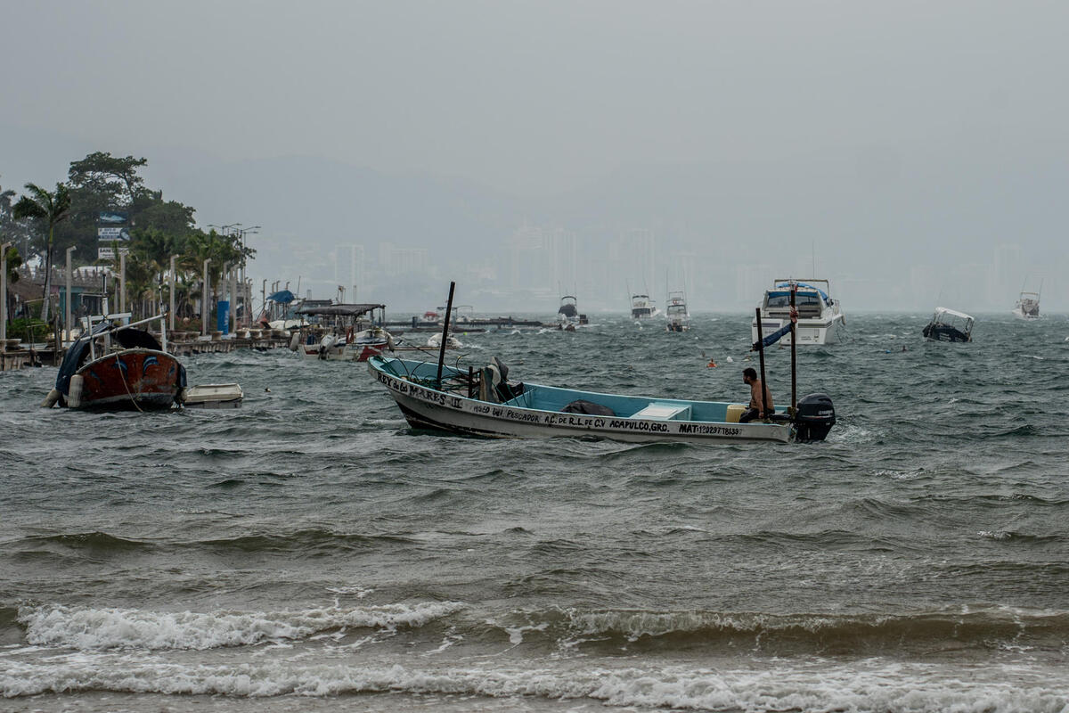 Prevén que el huracán 'Polo' impacte dos veces el territorio mexicano. | Foto: EFE