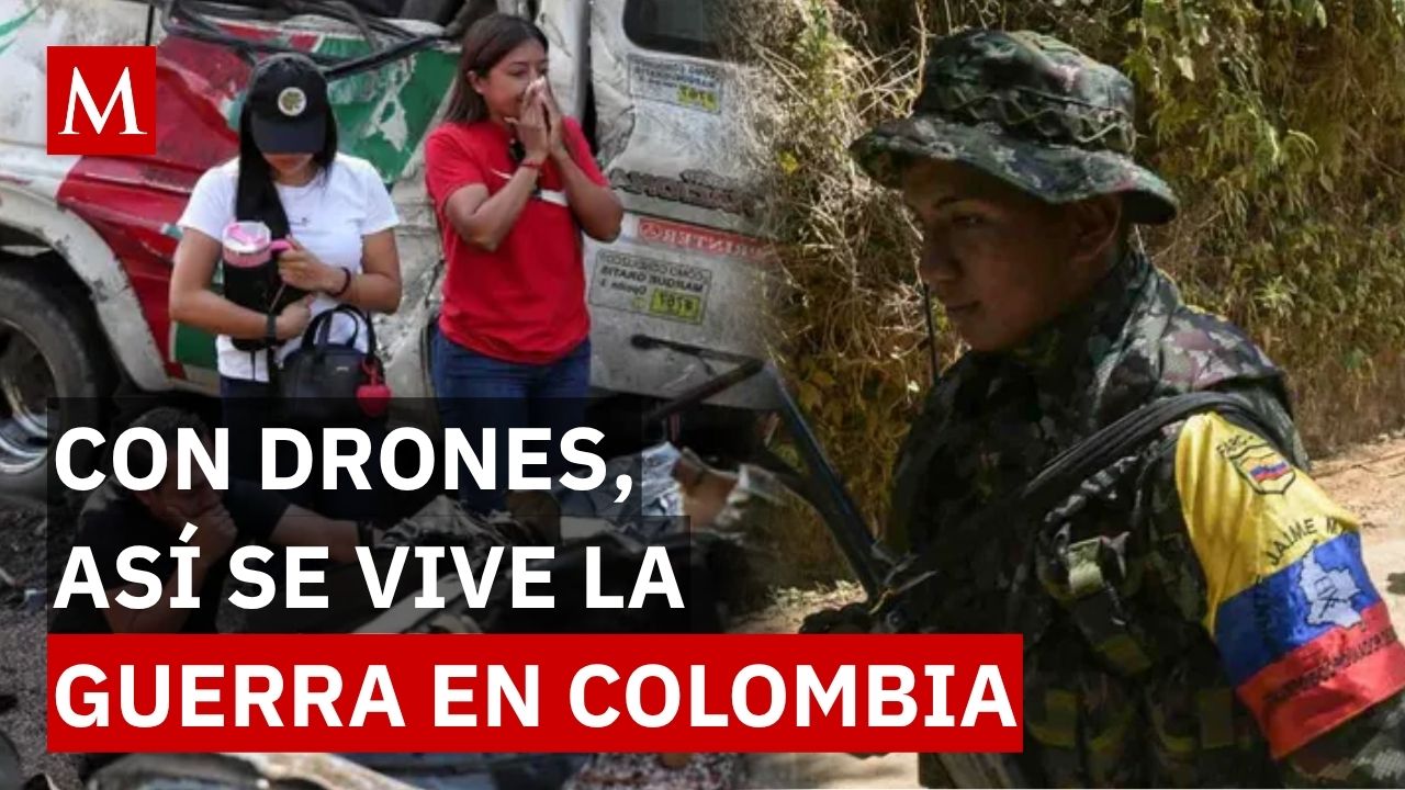 ¡Ataques aéreos! Aumentan 146% los atentados con drones en Colombia bajo la mirada de Trump