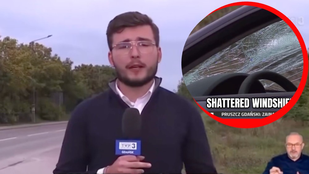 Atropellan a adolescente EN VIVO durante reportaje de TV | VIDEO