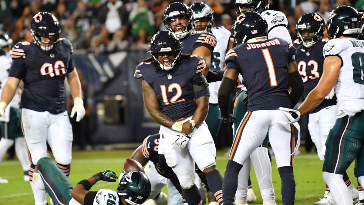 Bears derrotan a Eagles en juego de la Semana 3 de la NFL (Reuters)