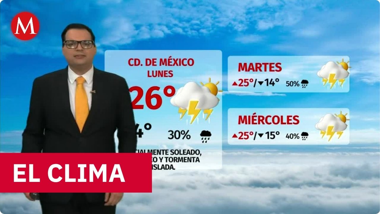 Clima de hoy lunes 28 de septiembre de 2026 | Pronóstico con Nelson Valdez