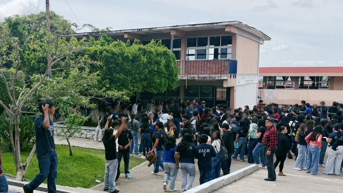 Christian Shamed y Gael eran estudiantes de la Preparatoria 2 de la UAEM. | Foto: Facebook