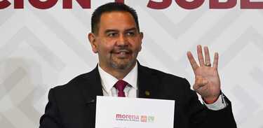 Cruz Pérez Cuellar, alcalde con licencia de Ciudad Juárez.