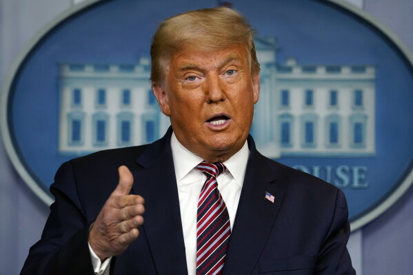 Donald Trump, presidente de los Estados Unidos. | AP