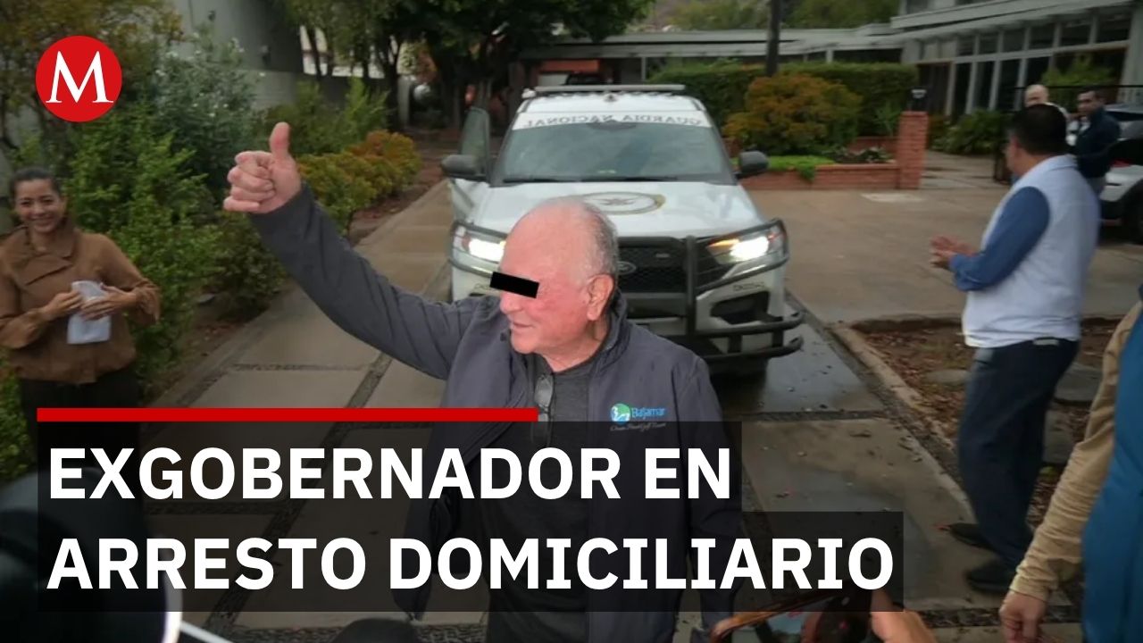 Exgobernador de Baja California Ernesto 'N' llega a domicilio para cumplir prisión preventiva