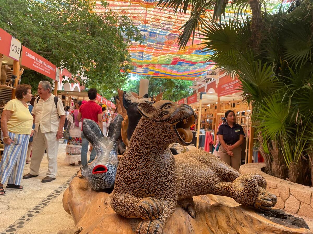 La Feria Xcaret de Arte Popular Mexicano se realizó en la Hacienda Henequenera de Parque Xcaret. (Foto: Especial)