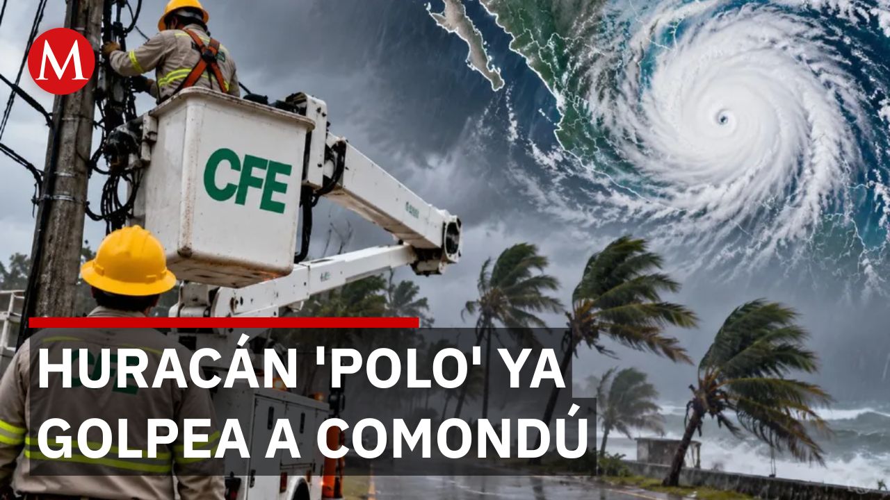 Huracán 'Polo' se acerca a Baja California Sur; Comondú prepara albergues y evacuaciones