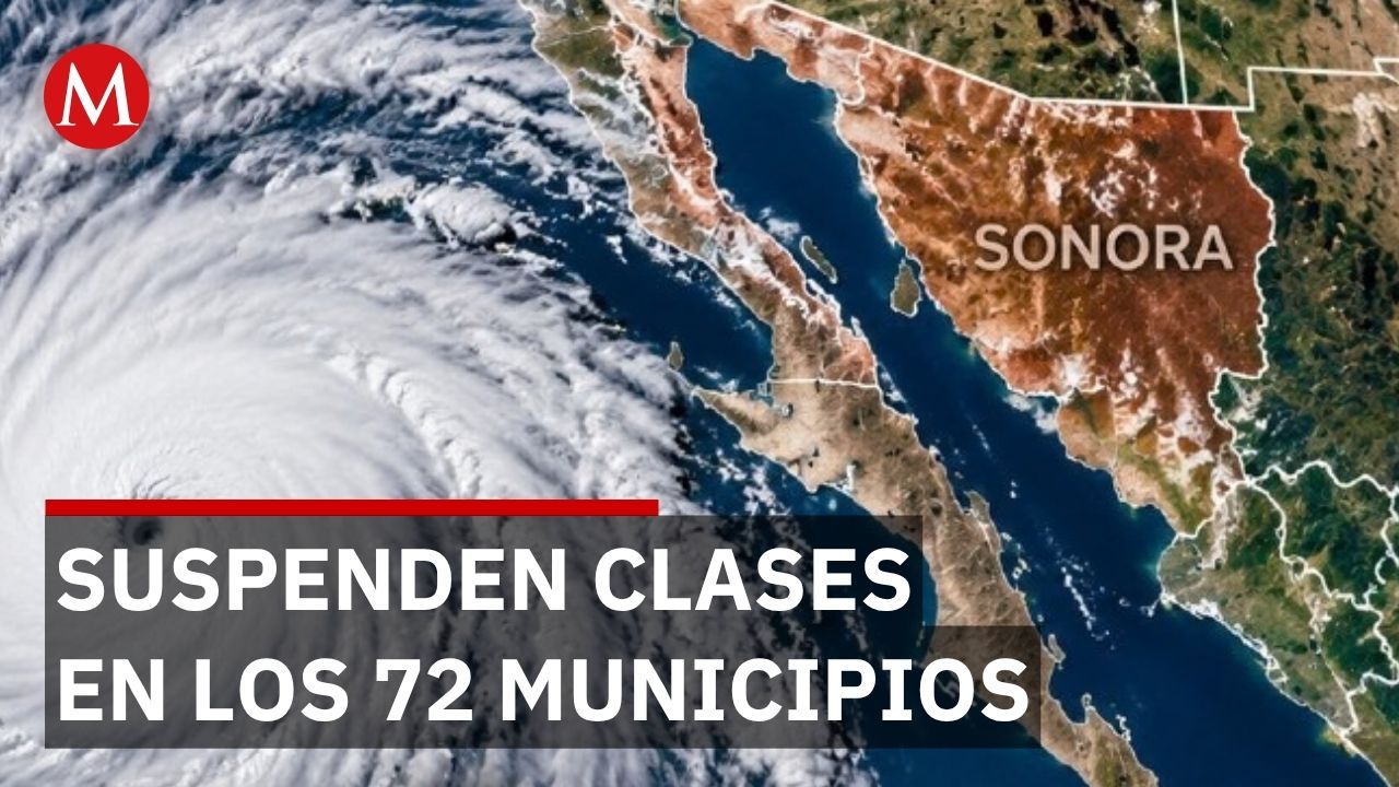 Huracán 'Polo' llega a Sonora: suspenden clases y limitan transporte esta semana
