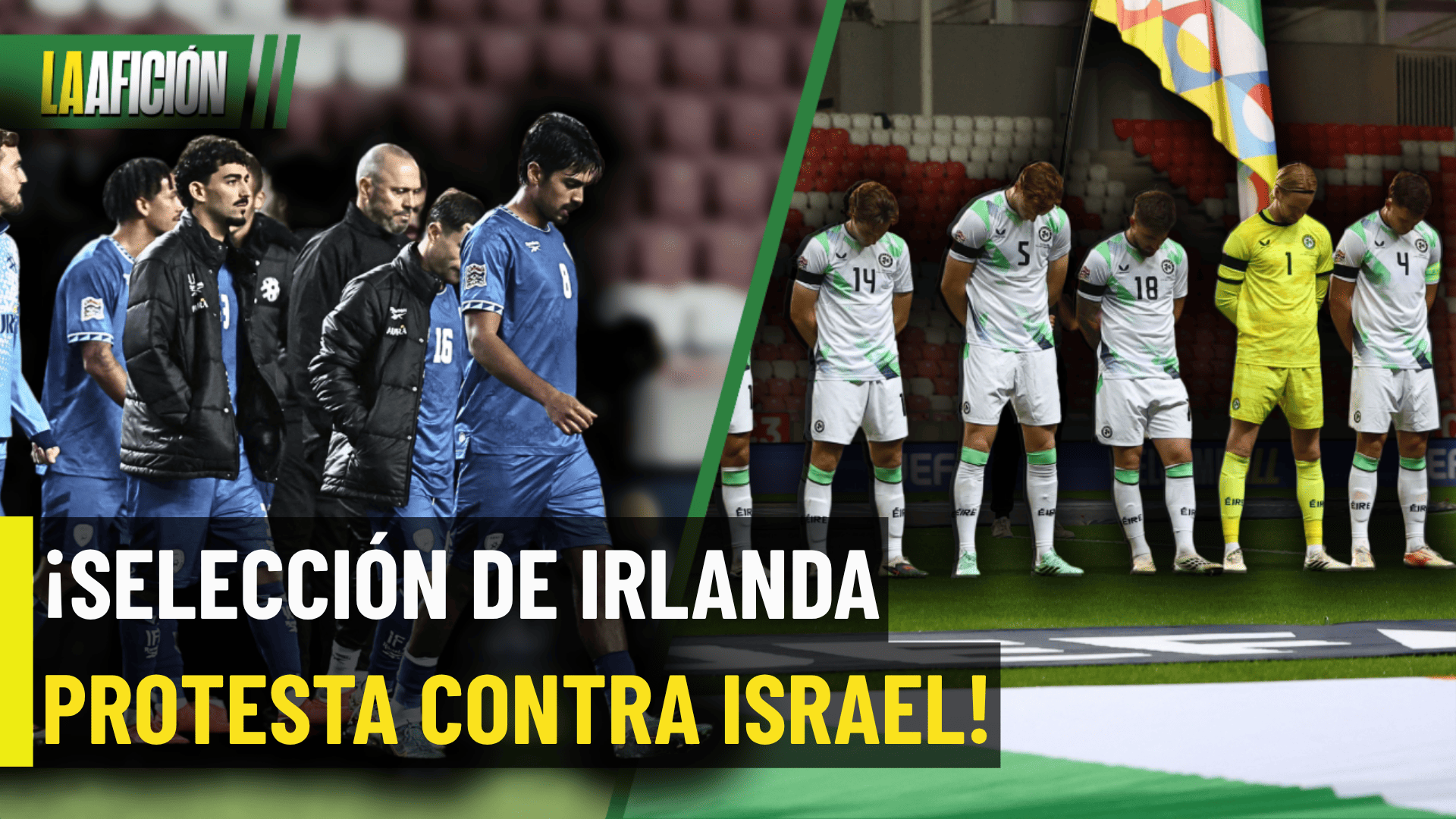 Israel y las protestas que marcaron el inicio de la Nations League