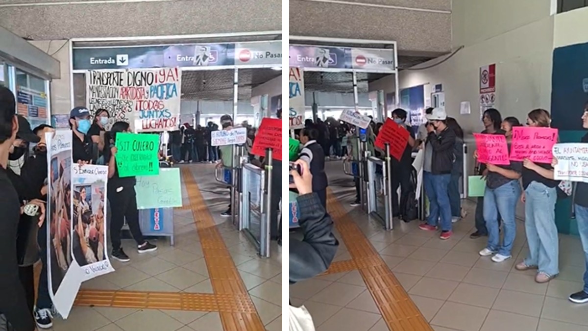Los jóvenes denunciaron retrasos constantes en algunas rutas de León. | Redes sociales.