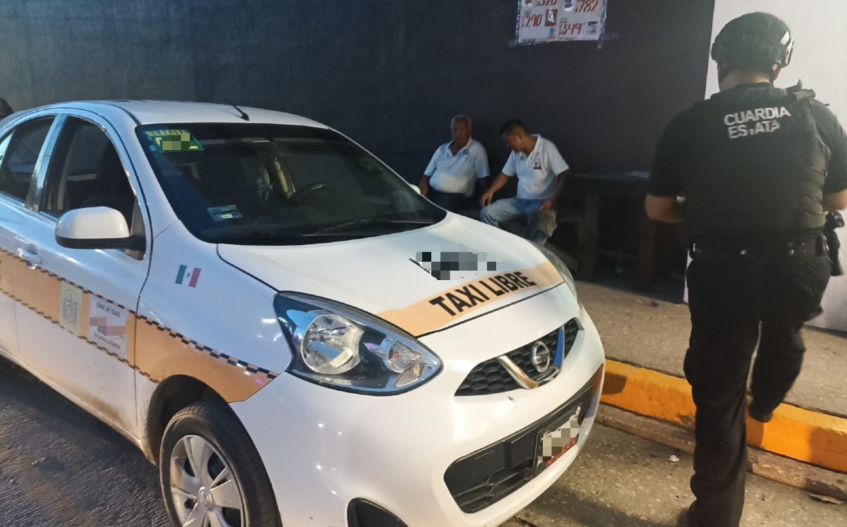 Llevan “Ruta Segura” a paraderos y bases de taxis de Altamira. | Cortesía
