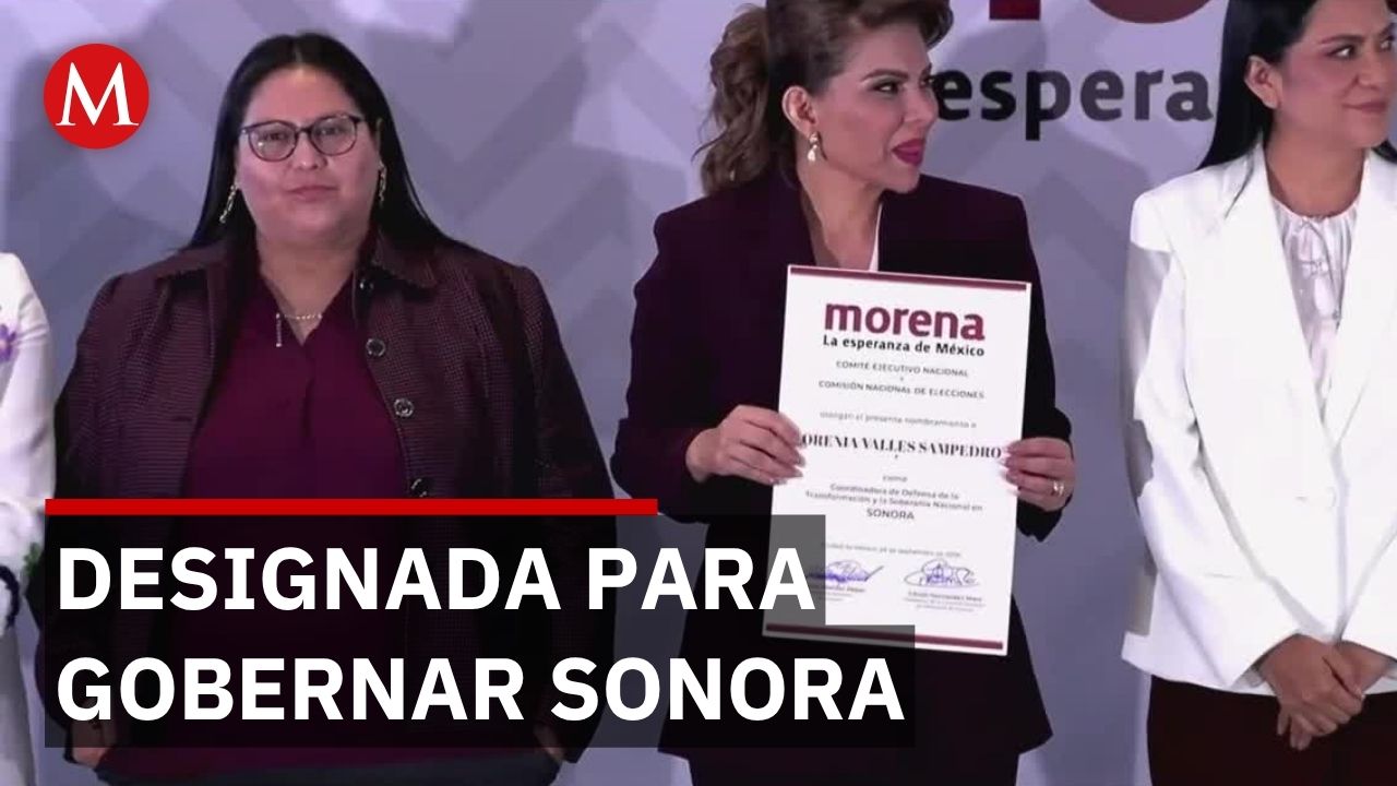 Lorenia Valles, senadora con 30 años en Morena, designada coordinadora de Sonora
