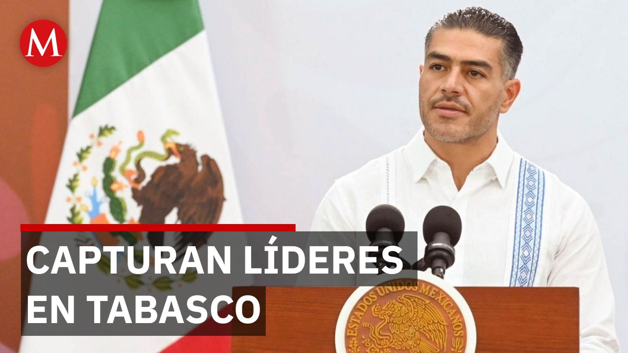 "Más de 6 mil 500 detenidos": Harfuch revelan cifras de seguridad en Tabasco