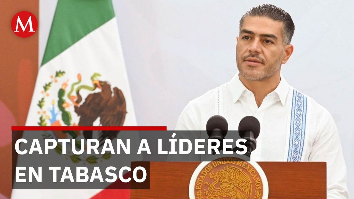 "Más de 6 mil 500 detenidos": Harfuch revelan cifras de seguridad en Tabasco