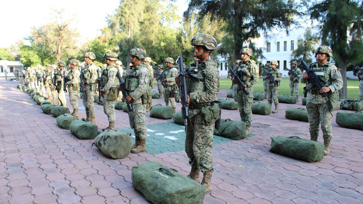 1 mil 500 elementos del Ejército Mexicano llegan a Guanajuato. |  Secretaría de la Defensa Nacional