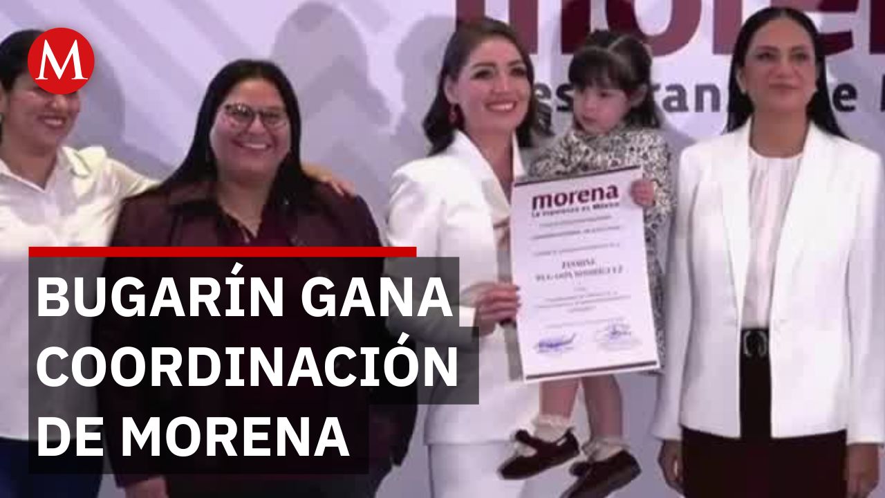 Morena elige a Jasmine Bugarín como coordinadora en Nayarit pese a perder encuesta