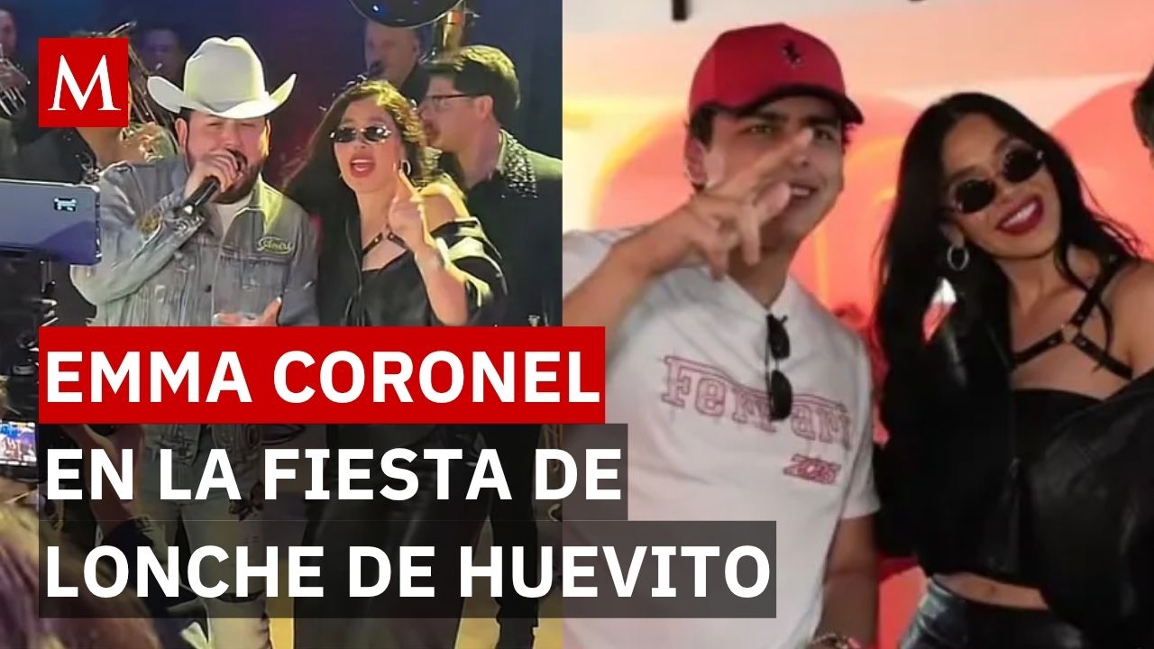 ¡En pleno en vivo! Emma Coronel corea narcocorrido en fiesta y enciende las redes