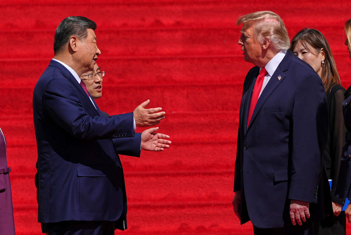 El Presidente Donald Trump ofreció vender armas a Xi Jinping, mandatario chino | Foto: AFP