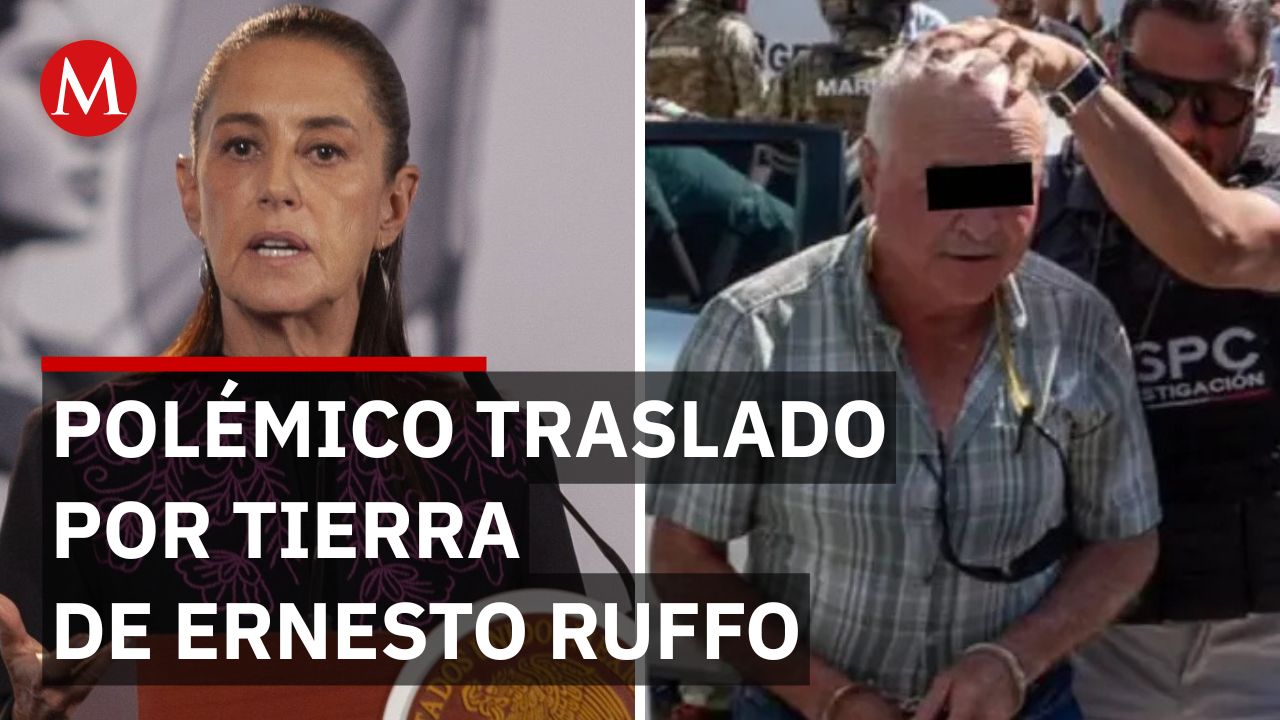 Sheinbaum exige a la FGR aclarar traslado terrestre de Ernesto Ruffo