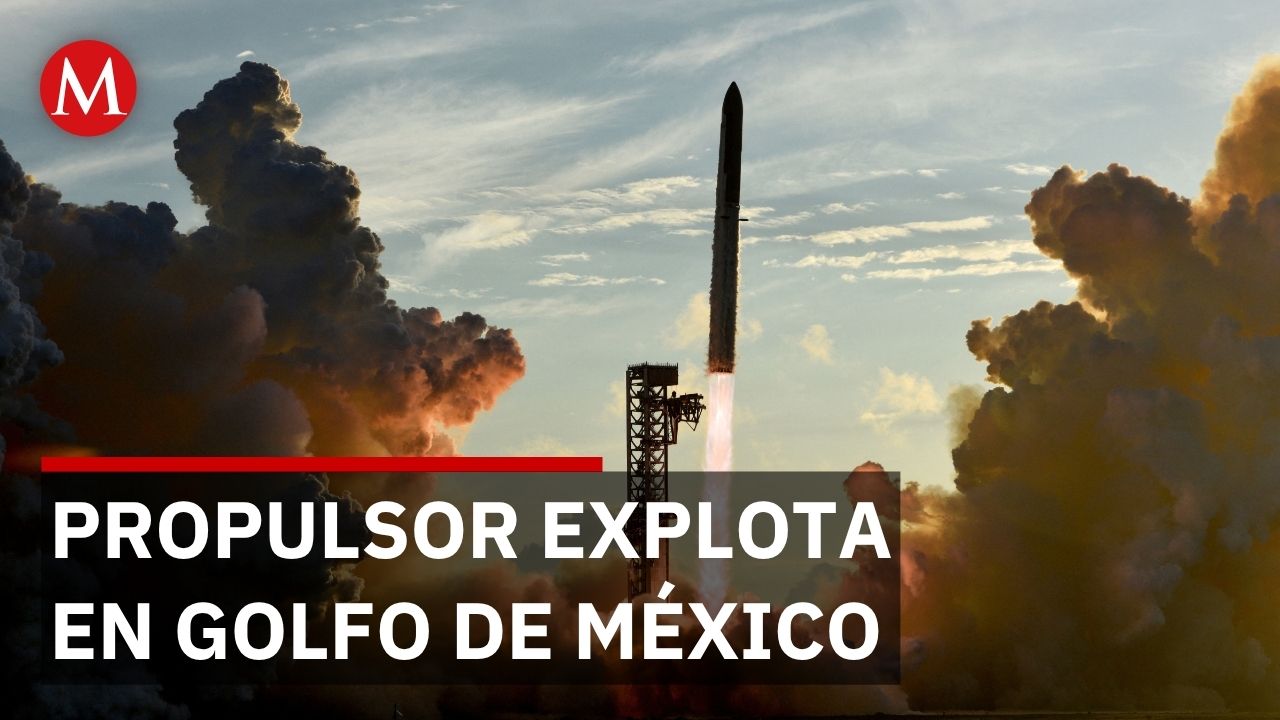 Starship llega a órbita por primera vez pero su propulsor explota en el Golfo de México