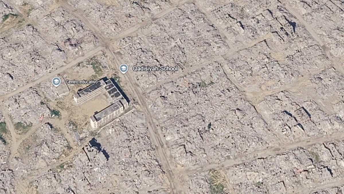 Nuevas imágenes satelitales revelan el nivel de destrucción en la Franja de Gaza luego de casi tres años de ataques | FOTOS