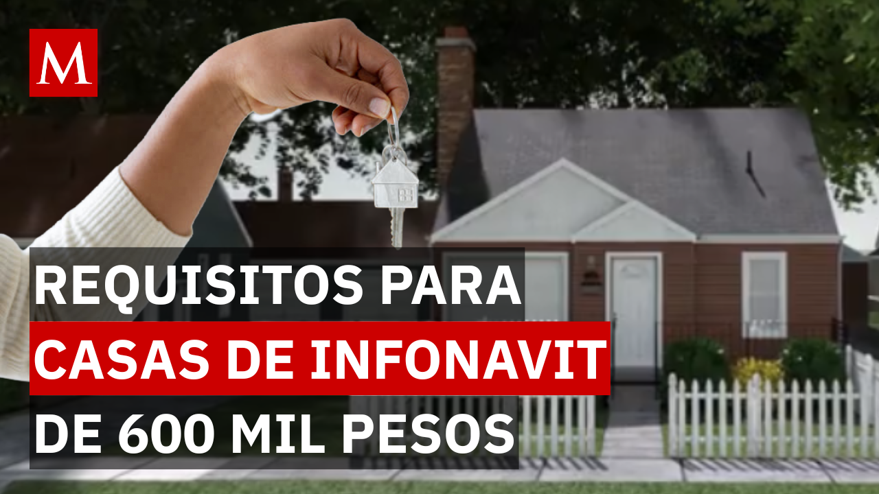 ¿Casa por 600 mil pesos? Así funcionará el nuevo programa de vivienda Infonavit