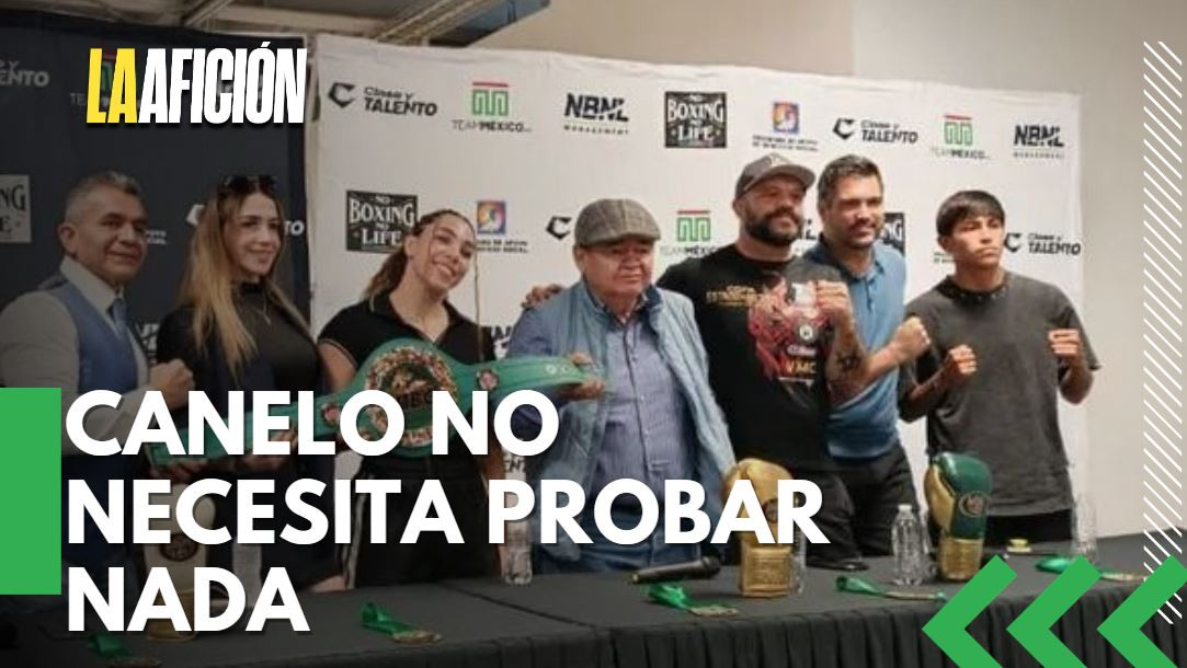 Chapó Reinoso destaca disciplina del Canelo y asegura que debe pelear próximamente