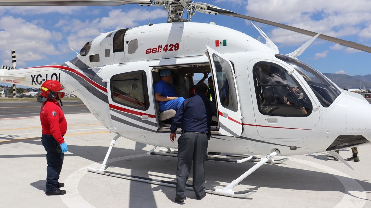 Un corazón fue trasladado desde Pachuca a la Ciudad de México para continuar el proceso de trasplante a un paciente de 55 años. (Cortesía: SSH)