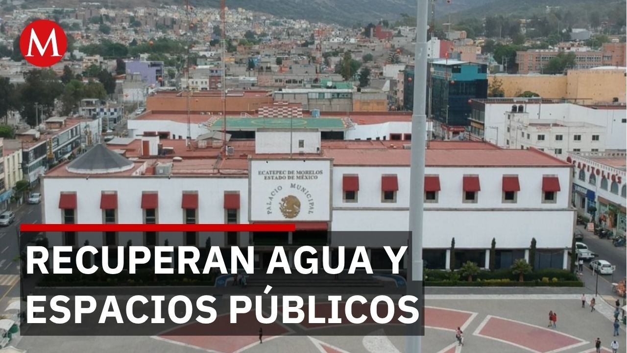 Ecatepec logra aumentar cobertura de agua de 70% a 80% en 20 meses