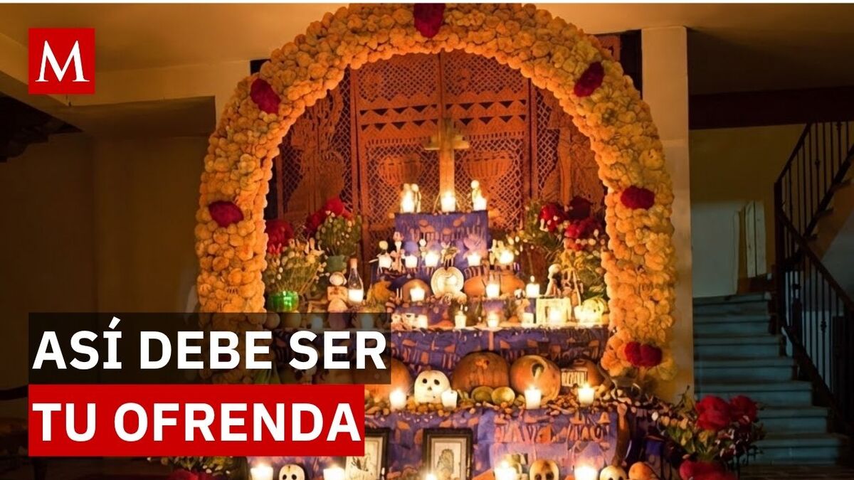 Ésta es la fecha en la que debe estar puesta la ofrenda de Día de Muertos