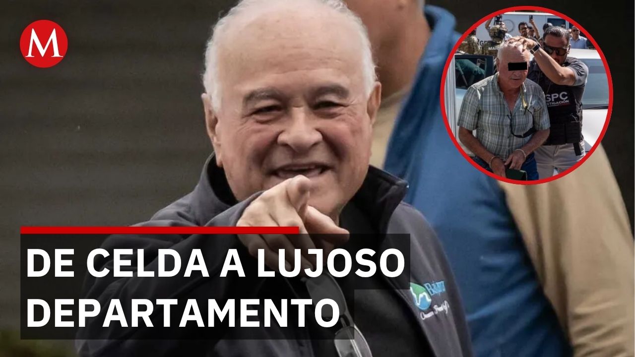 Exgobernador Ernesto Ruffo pasa de celda a departamento en prisión domiciliaria en Ensenada