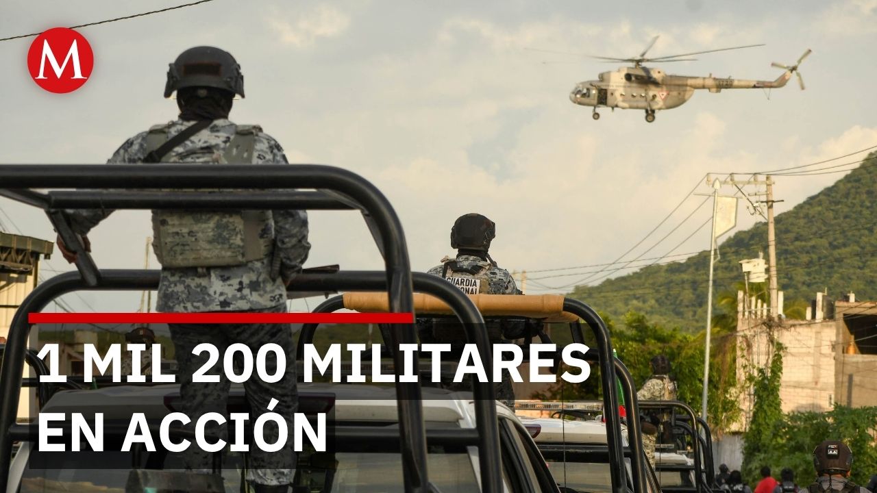 Militares despliegan operativo de rescate en Baja California Sur por huracán 'Polo'