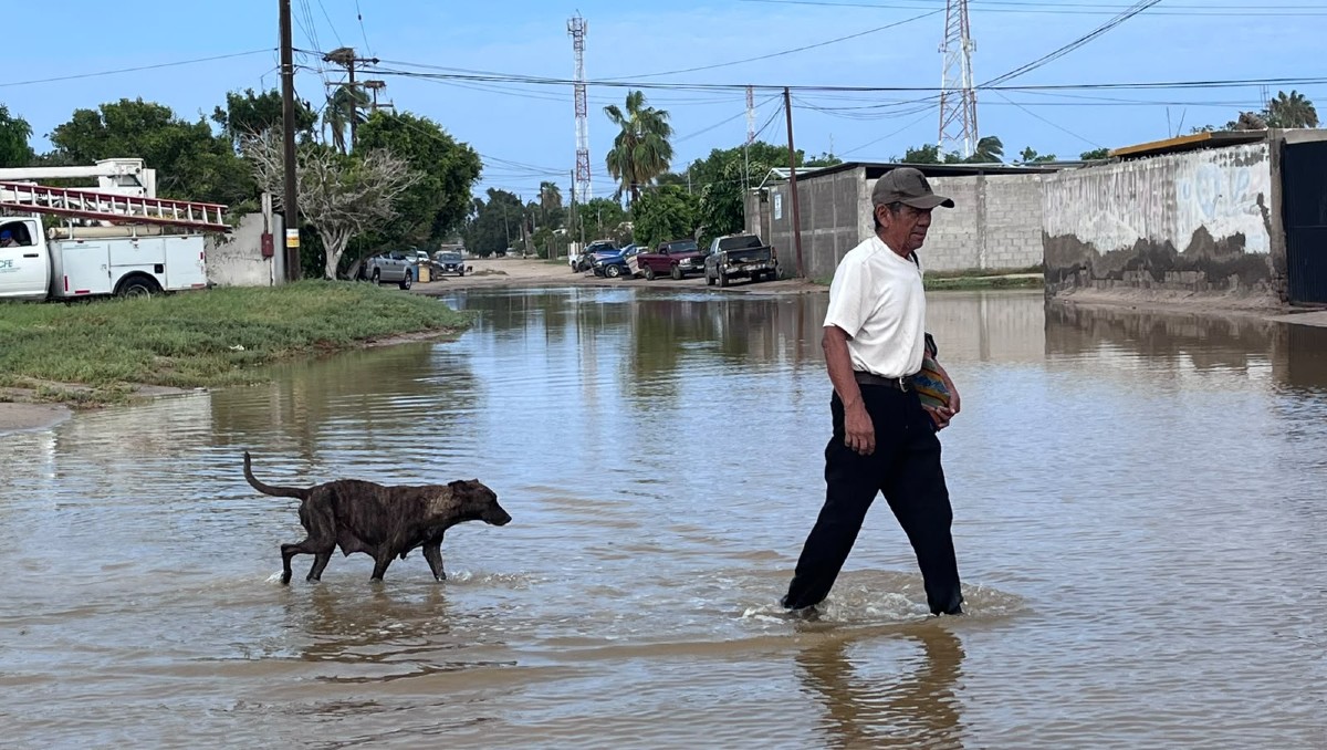 Así se prepararon las personas para la llegada de 'Polo'. | Foto: Rafael Montes