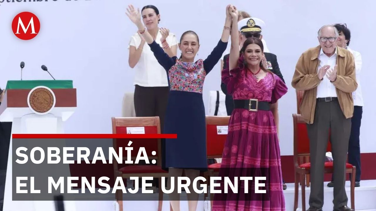 Presidenta advierte sobre intento de élites y potencias extranjeras de controlar México