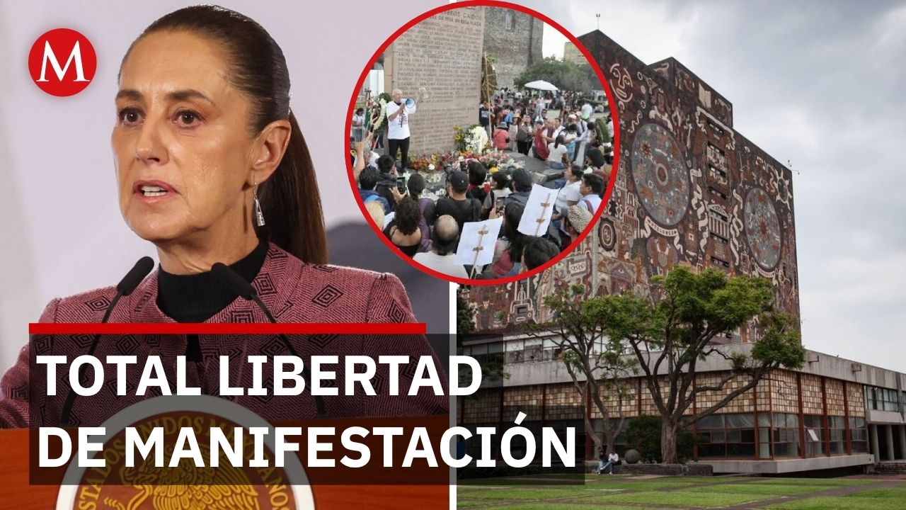 ¿Qué dijo Sheinbaum tras 40 años del CEU y el 2 de octubre?