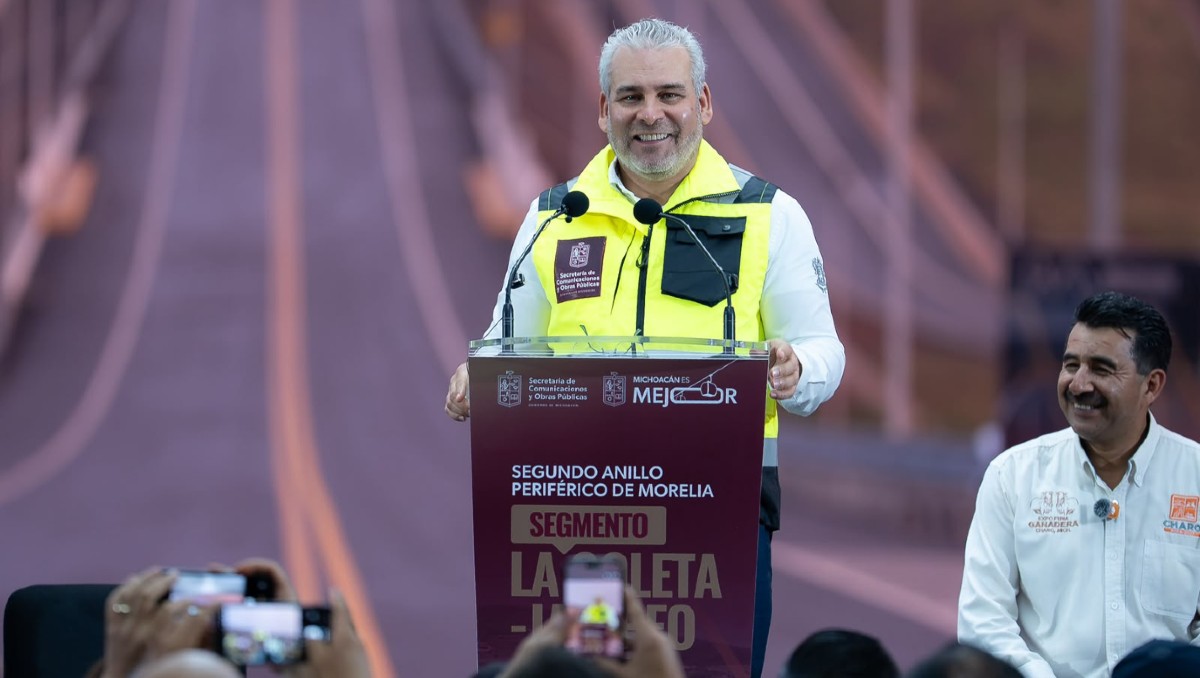 Ramírez Bedolla refirió que esta nueva infraestructura permitirá separar el tránsito local del transporte pesado. | Foto: Especial
