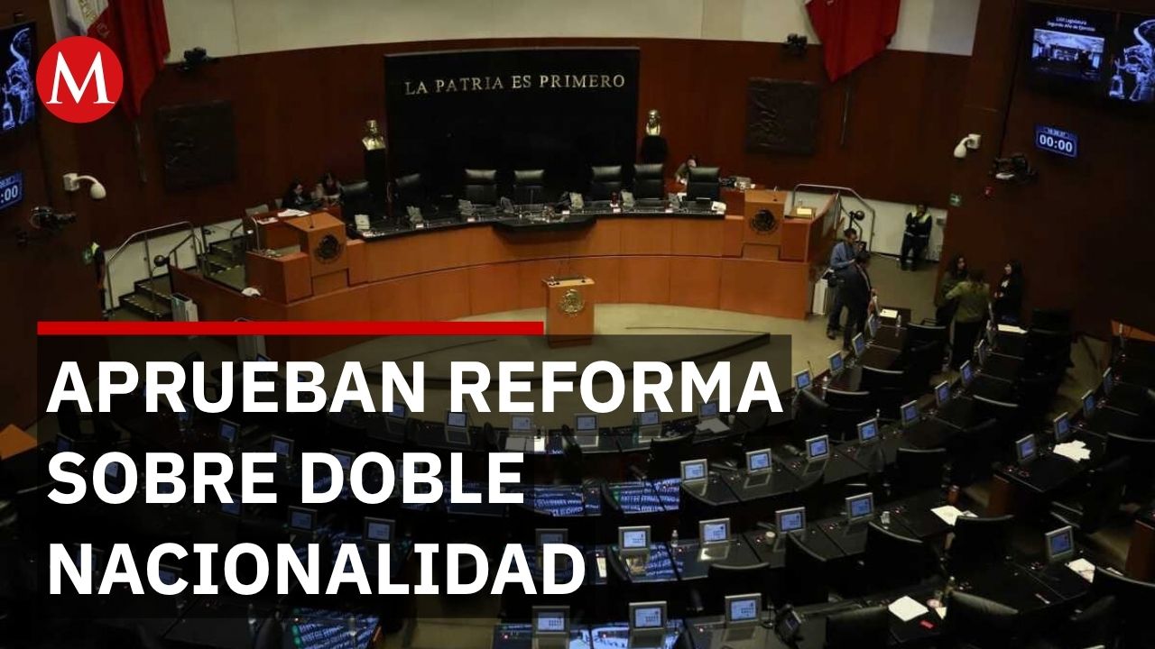 Senado aprueba reforma sobre nacionalidad para la Presidencia y recibe 23 mil firmas contra Inzunza