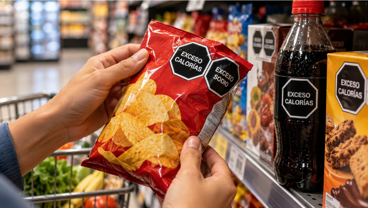¿Qué significa “Exceso calorías”? Revisa este sello negro en tu comida | IA DISCOVER